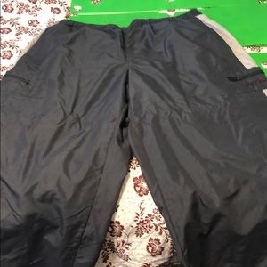 Nike lines track pants